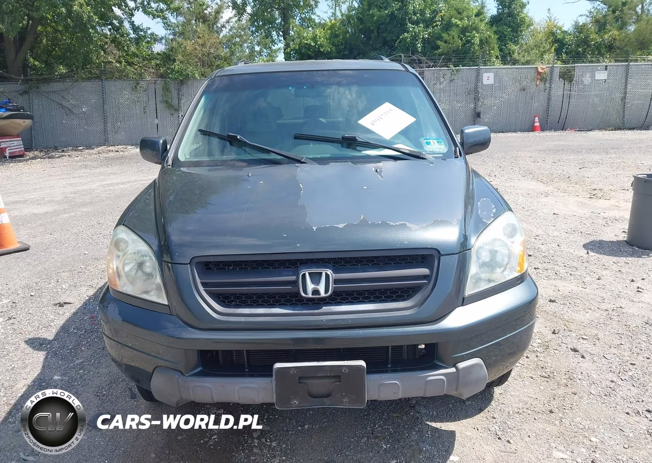 2003 Honda Pilot Exl VIN:2HKYF18613H613896 - 13