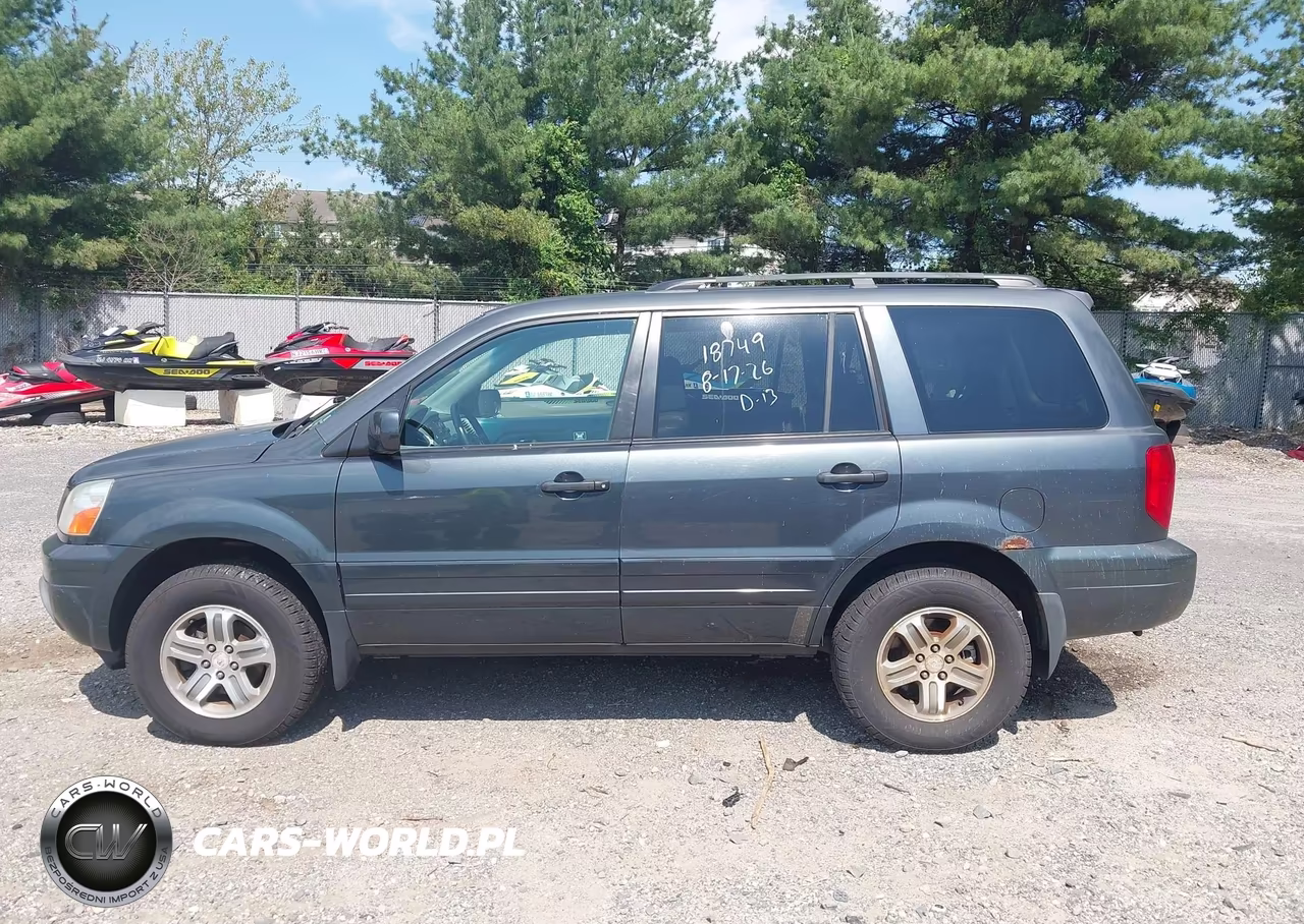 2003 Honda Pilot Exl VIN:2HKYF18613H613896 - 15