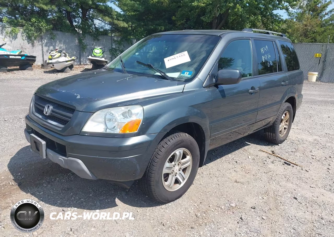 2003 Honda Pilot Exl VIN:2HKYF18613H613896 - 2