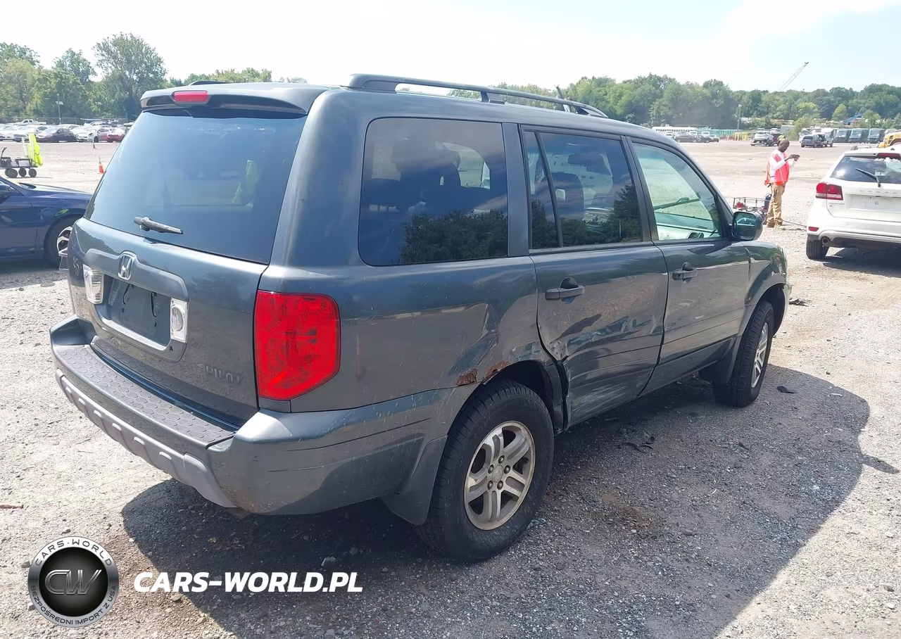 2003 Honda Pilot Exl VIN:2HKYF18613H613896 - 4