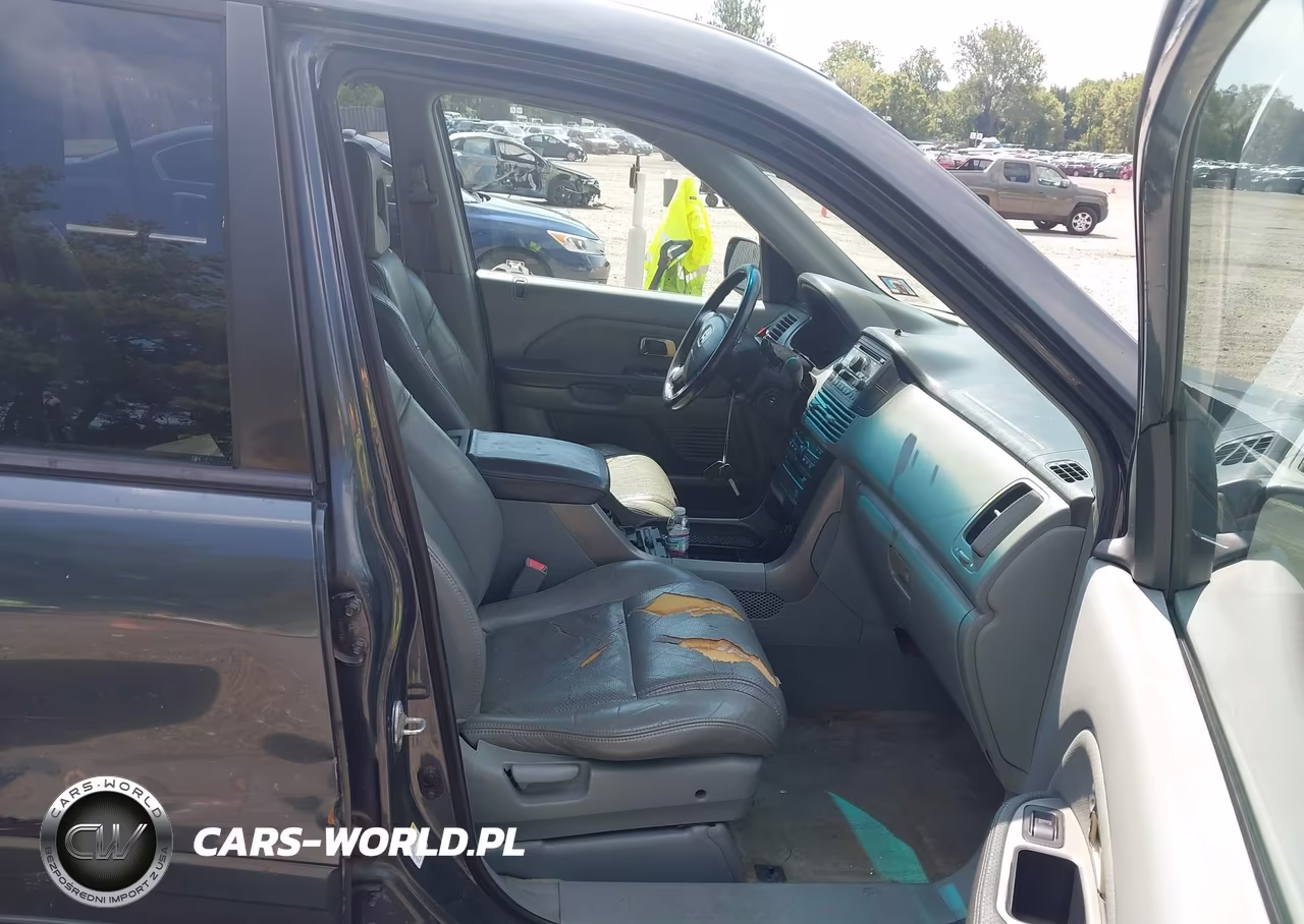 2003 Honda Pilot Exl VIN:2HKYF18613H613896 - 5