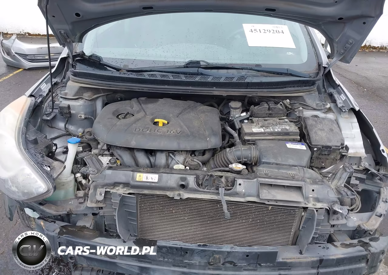 2012 Hyundai Elantra Gls (Ulsan Plant) VIN:KMHDH4AEXCU315585 - 10