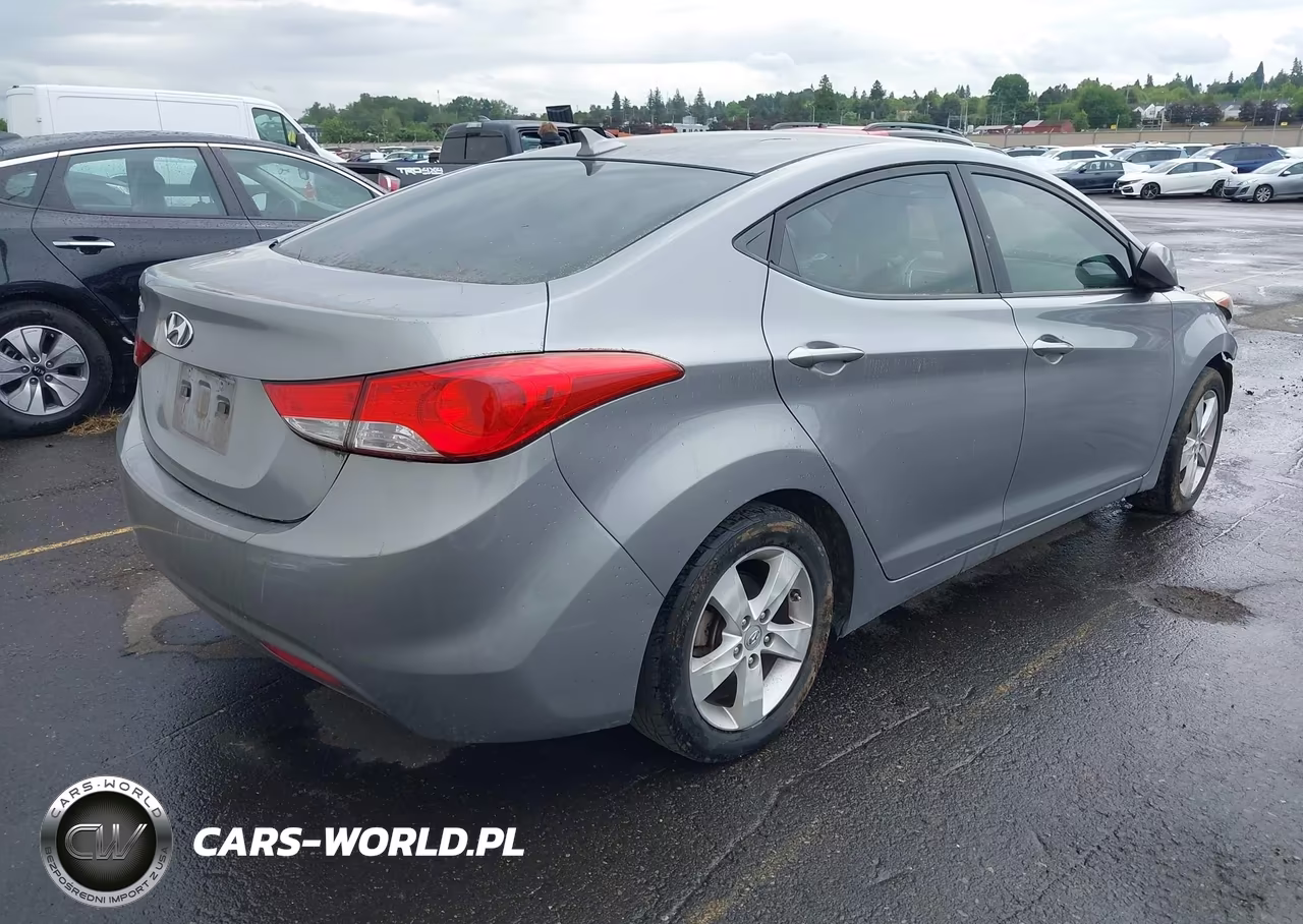 2012 Hyundai Elantra Gls (Ulsan Plant) VIN:KMHDH4AEXCU315585 - 4