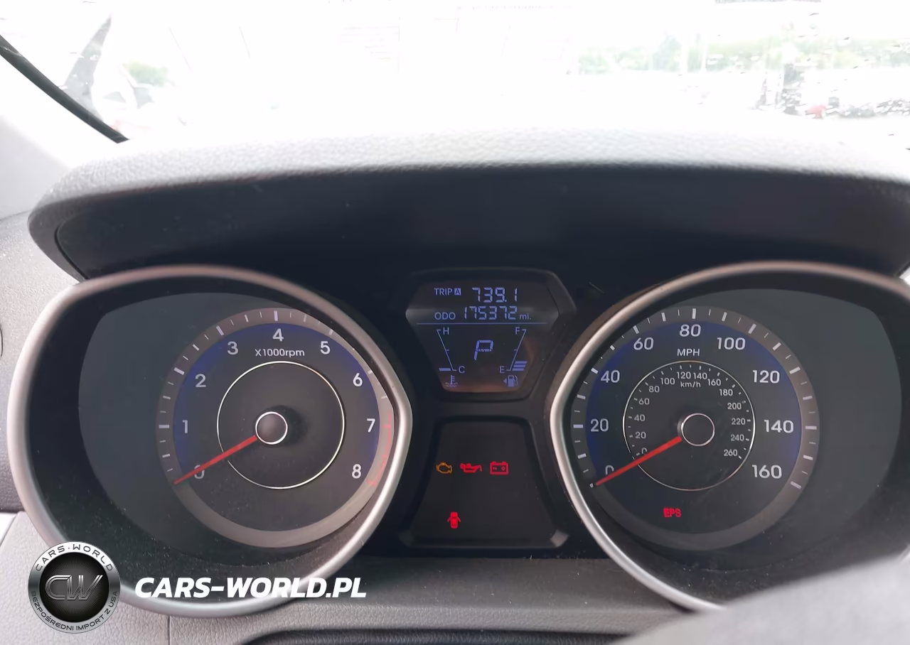 2012 Hyundai Elantra Gls (Ulsan Plant) VIN:KMHDH4AEXCU315585 - 7