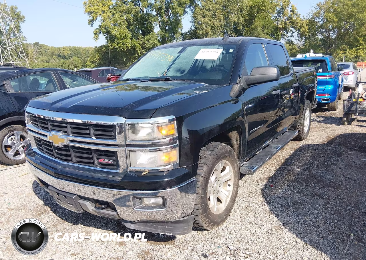 2014 Chevrolet Silverado 1500 Lt VIN:3GCUKREC7EG539768 - 2