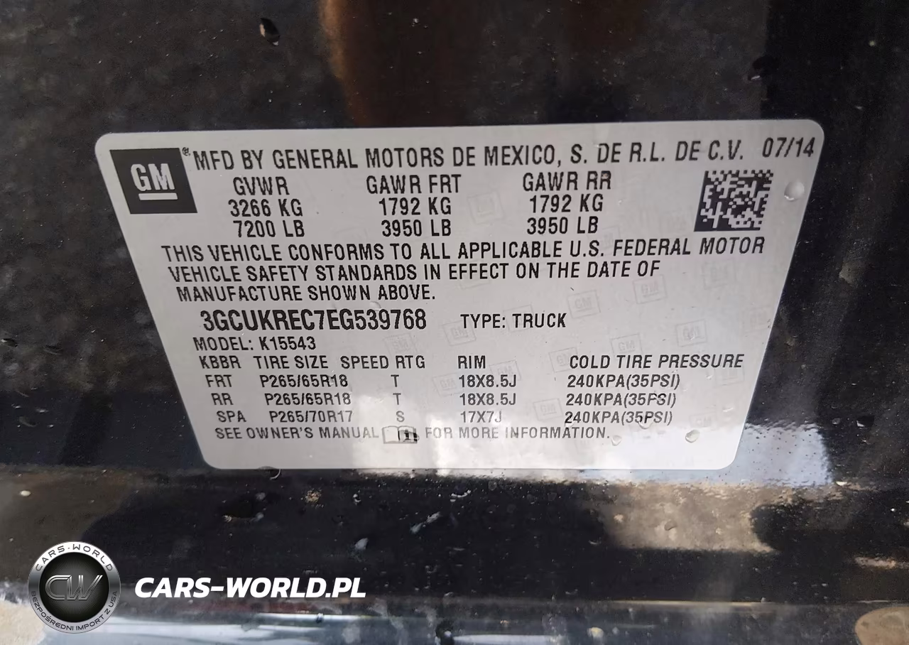 2014 Chevrolet Silverado 1500 Lt VIN:3GCUKREC7EG539768 - 9