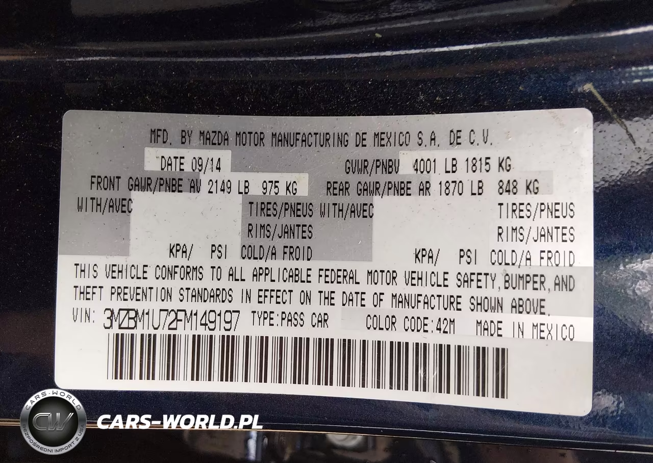 2015 Mazda Mazda3 I Sport VIN:3MZBM1U72FM149197 - 9