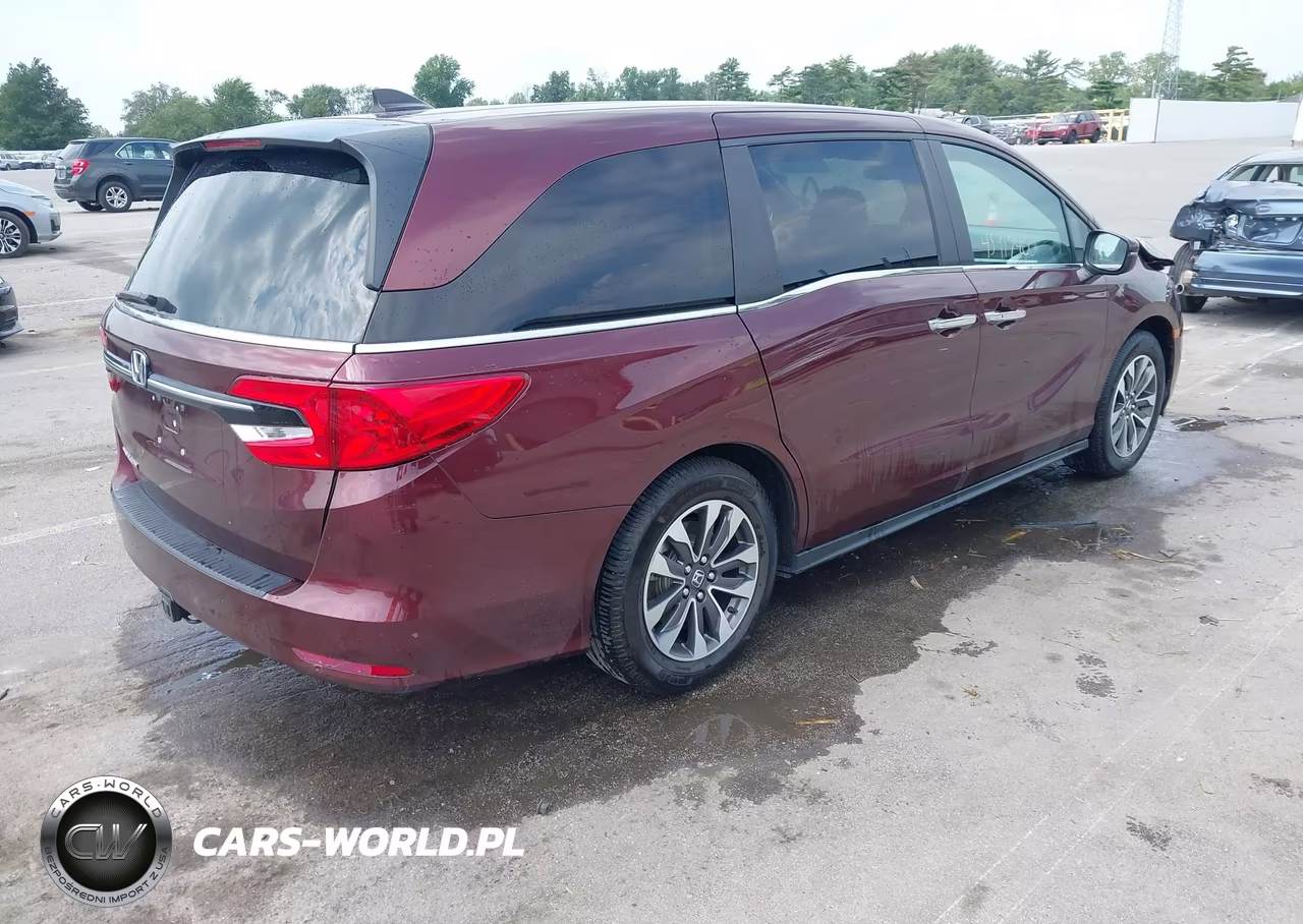 2021 Honda Odyssey Ex-L VIN:5FNRL6H7XMB006964 - 4