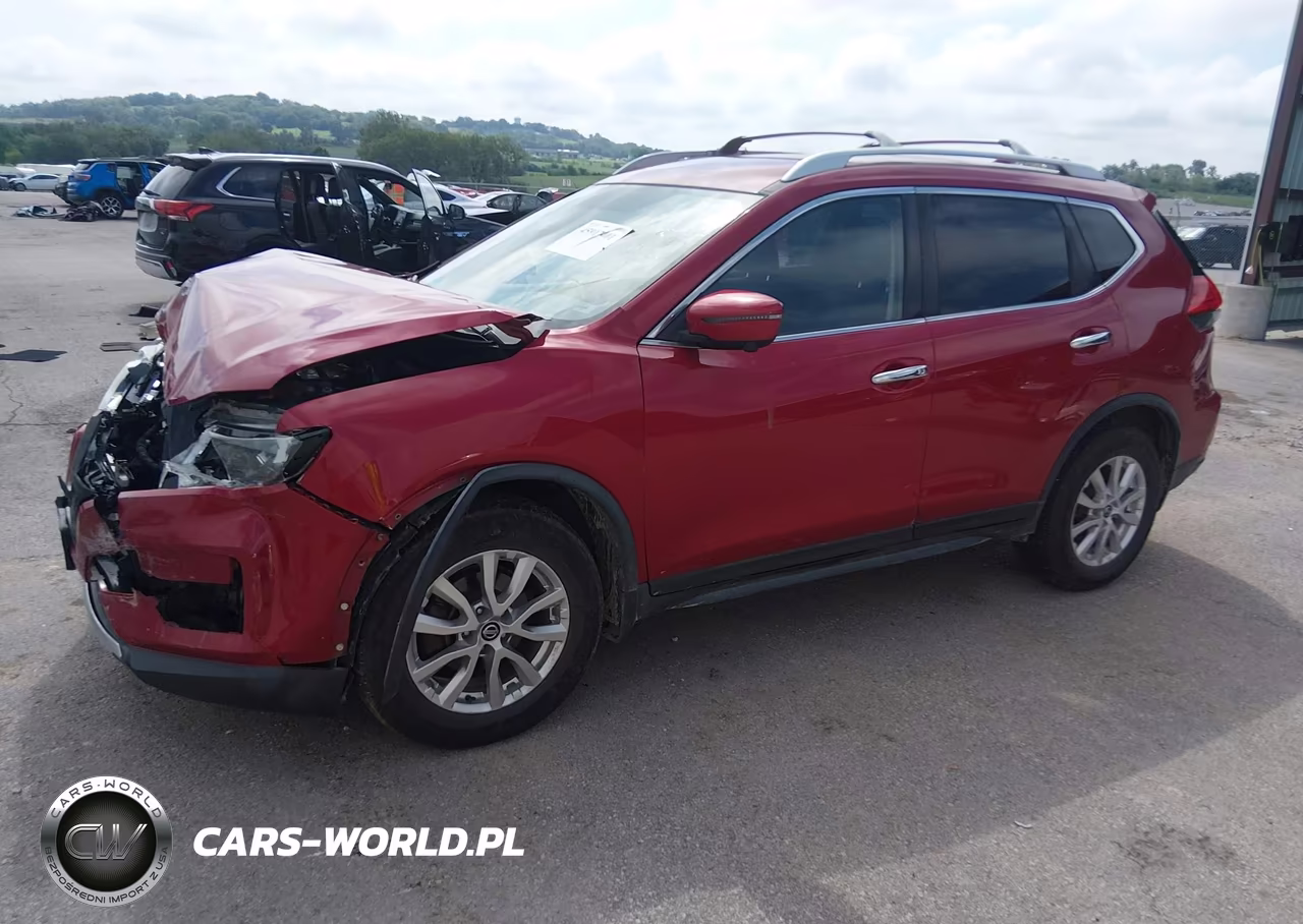 2017 Nissan Rogue Sv VIN:JN8AT2MV8HW007059 - 2