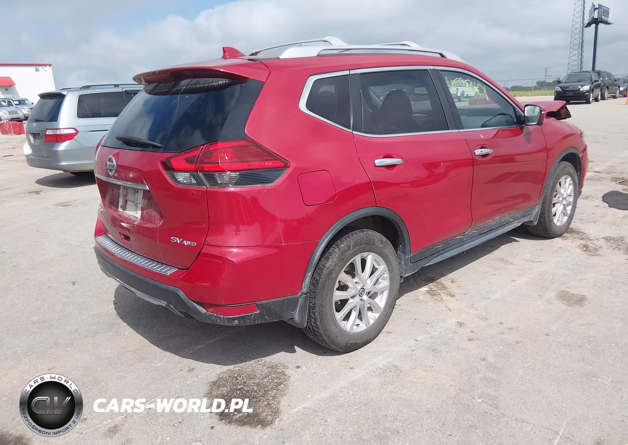 2017 Nissan Rogue Sv VIN:JN8AT2MV8HW007059 - 4