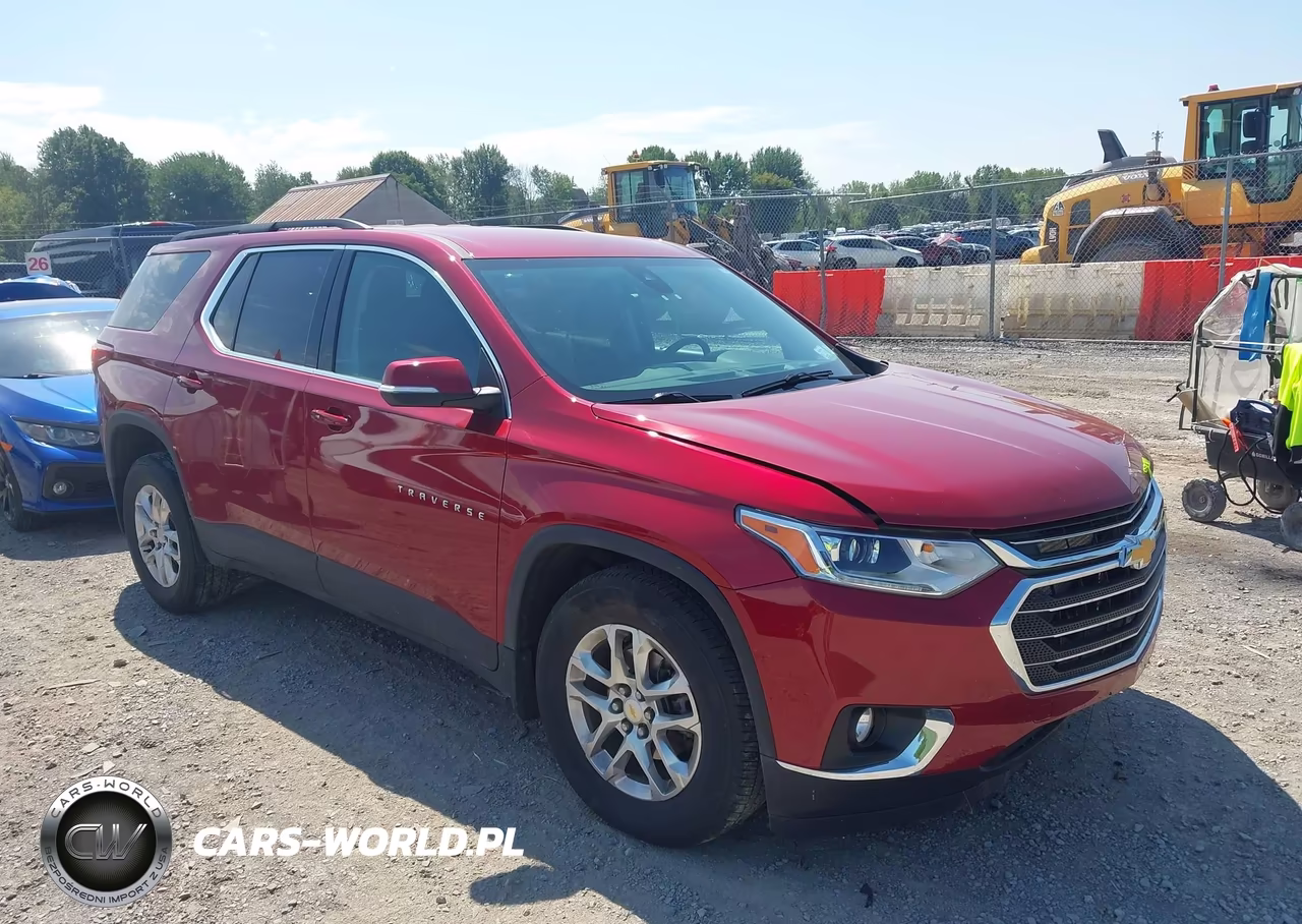 2021 Chevrolet Traverse Awd Lt Cloth VIN:1GNEVGKWXMJ224224 - 1
