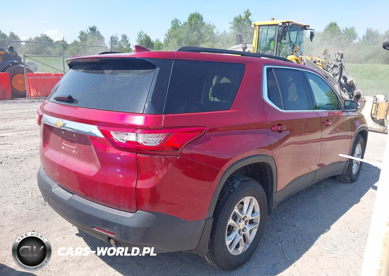 2021 Chevrolet Traverse Awd Lt Cloth VIN:1GNEVGKWXMJ224224 - 4