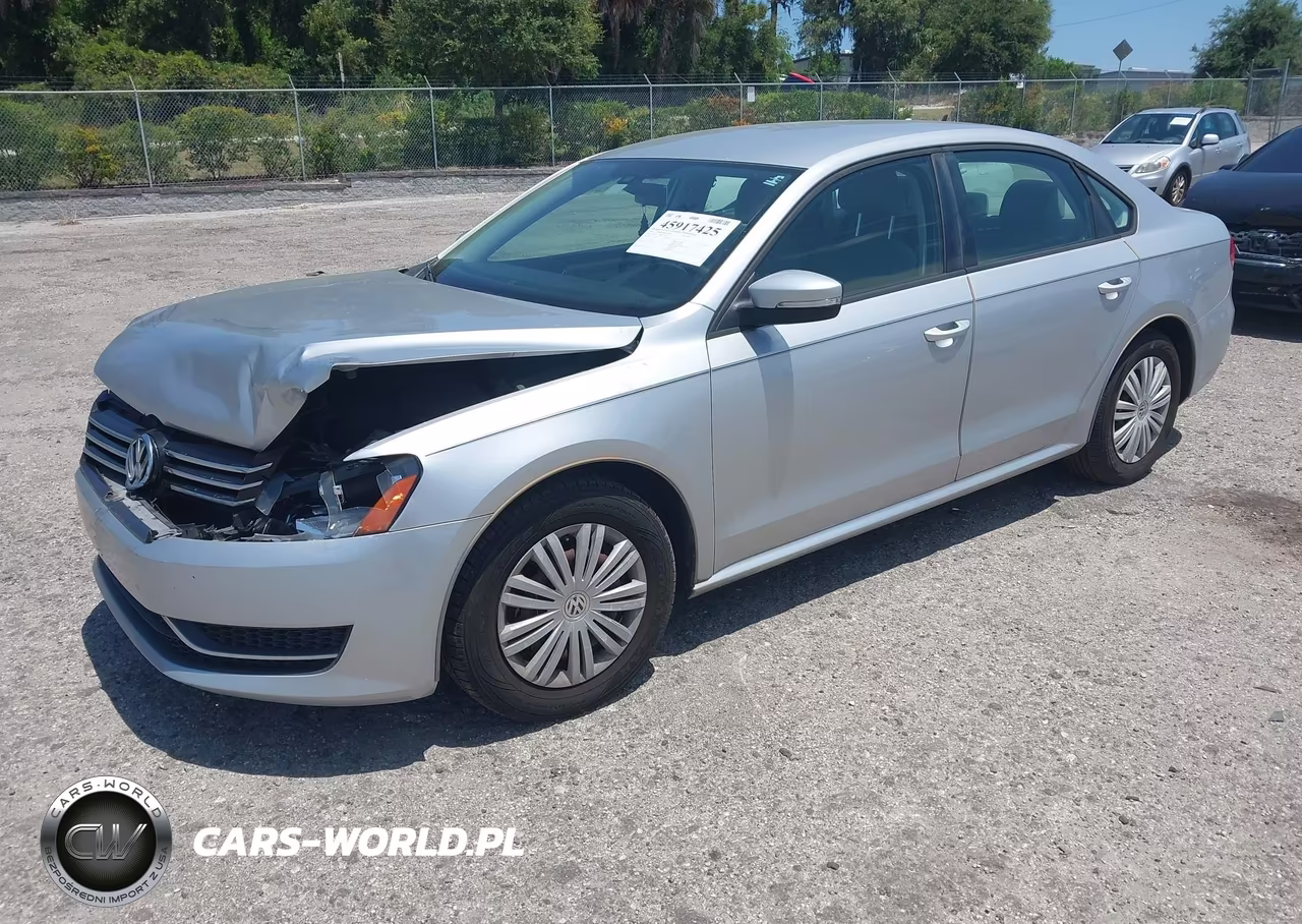 2014 Volkswagen Passat 1.8T S VIN:1VWAT7A30EC111373 - 2