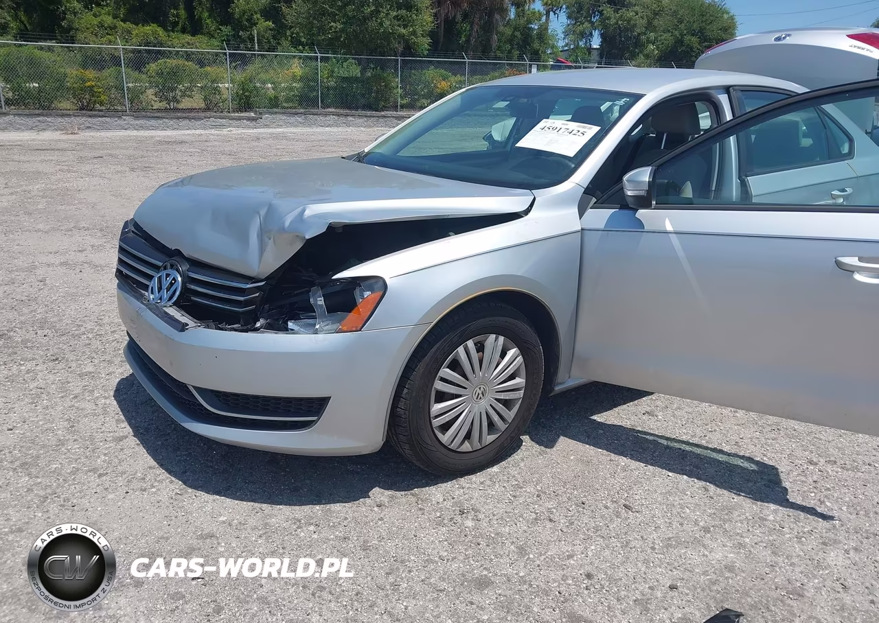 2014 Volkswagen Passat 1.8T S VIN:1VWAT7A30EC111373 - 6