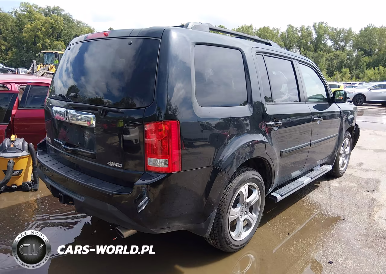 2014 Honda Pilot Ex-L VIN:5FNYF4H54EB028661 - 4