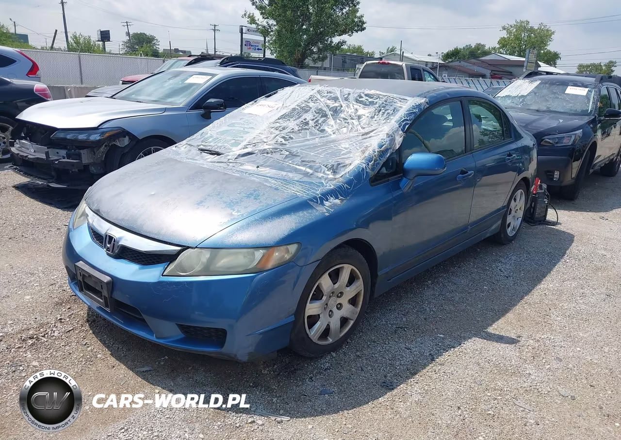 2010 Honda Civic Lx VIN:2HGFA1F5XAH550594 - 2
