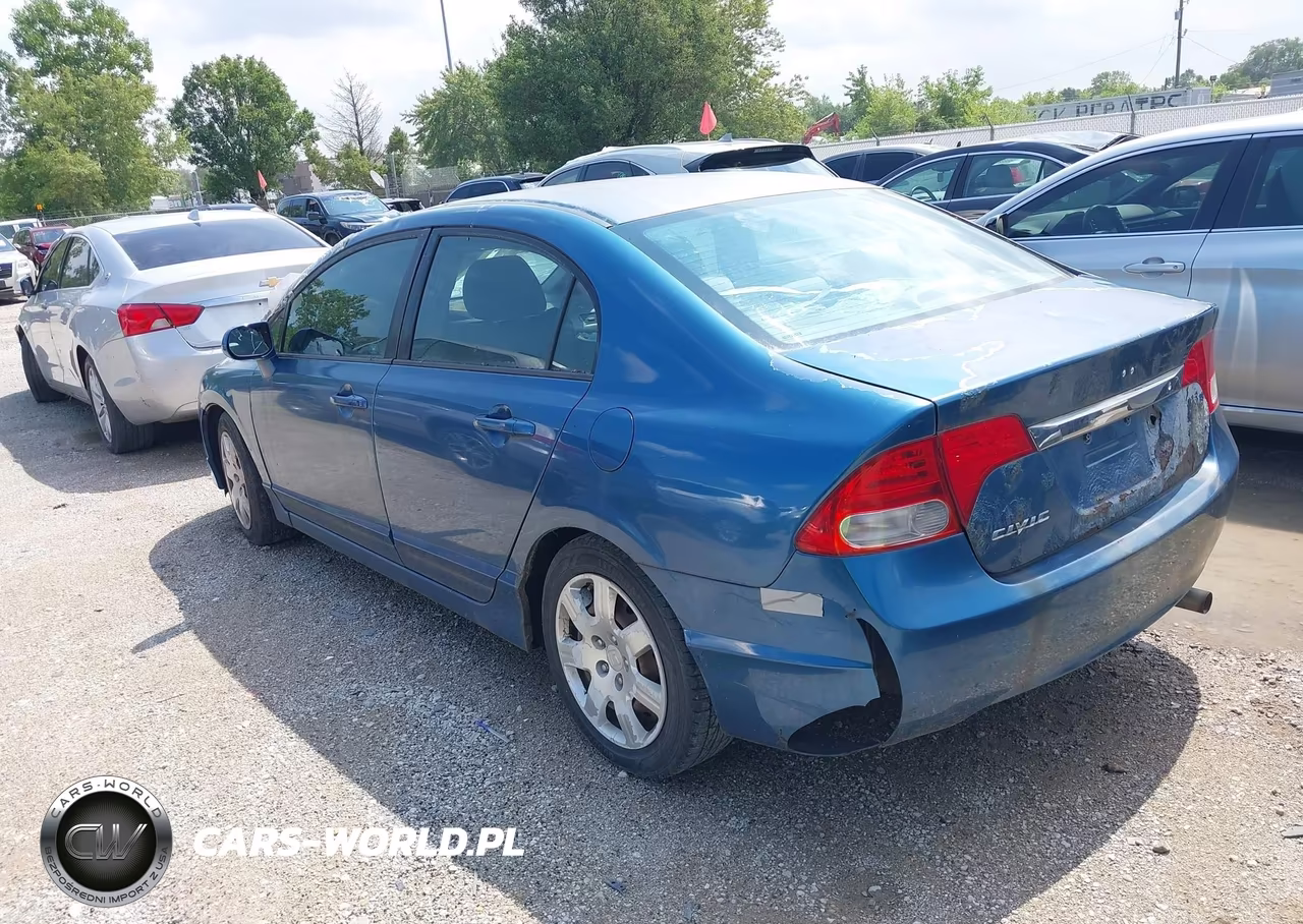 2010 Honda Civic Lx VIN:2HGFA1F5XAH550594 - 3