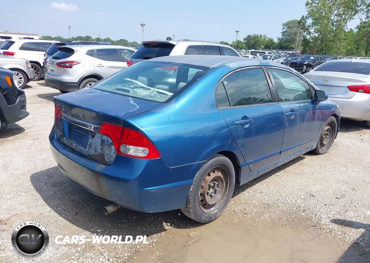 2010 Honda Civic Lx VIN:2HGFA1F5XAH550594 - 4