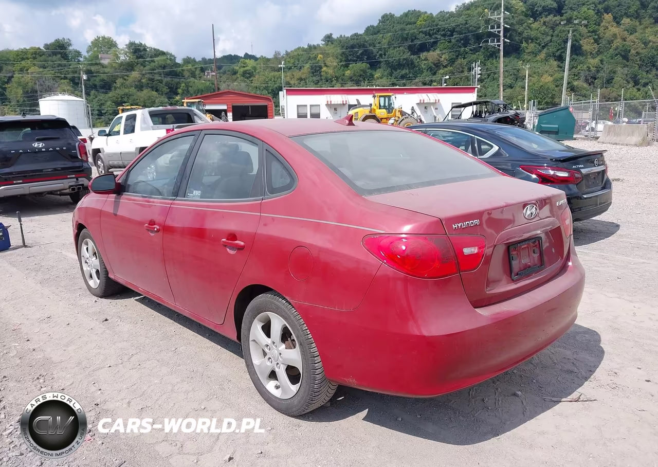2009 Hyundai Elantra Se VIN:KMHDU46D19U654837 - 3