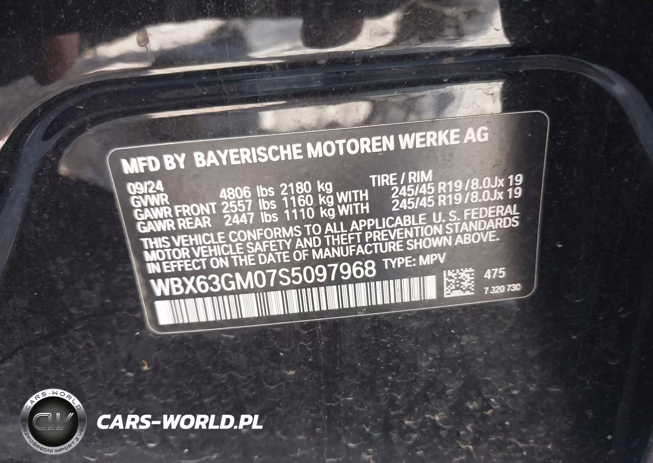 2025 BMW X2 xDrive28I VIN:WBX63GM07S5097968 - 9