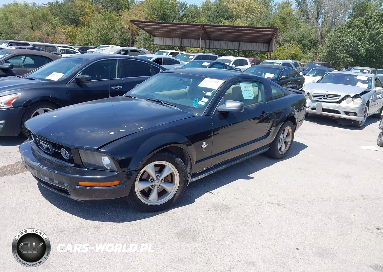 2007 Ford Mustang V6 Deluxe-V6 Premium VIN:1ZVFT80N175357371 - 2