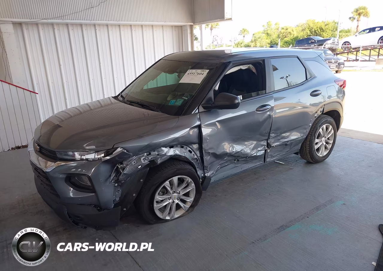2022 Chevrolet Trailblazer Fwd Ls VIN:KL79MMS29NB117750 - 2