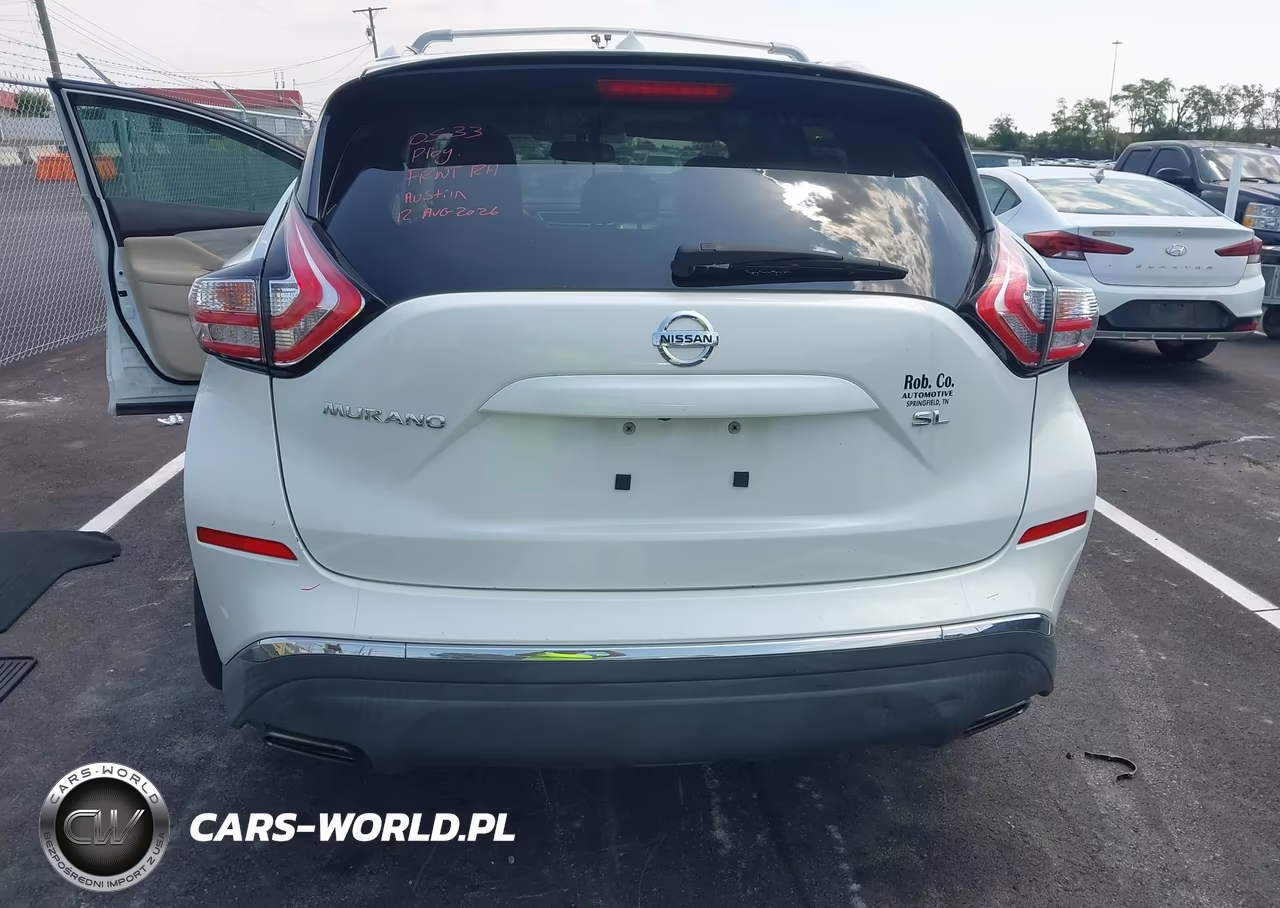 2015 Nissan Murano Sl VIN:5N1AZ2MG8FN287088 - 17