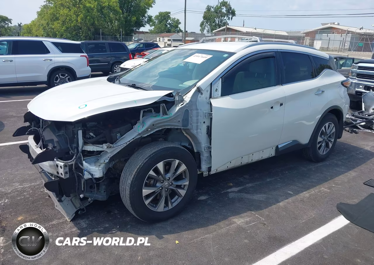 2015 Nissan Murano Sl VIN:5N1AZ2MG8FN287088 - 2