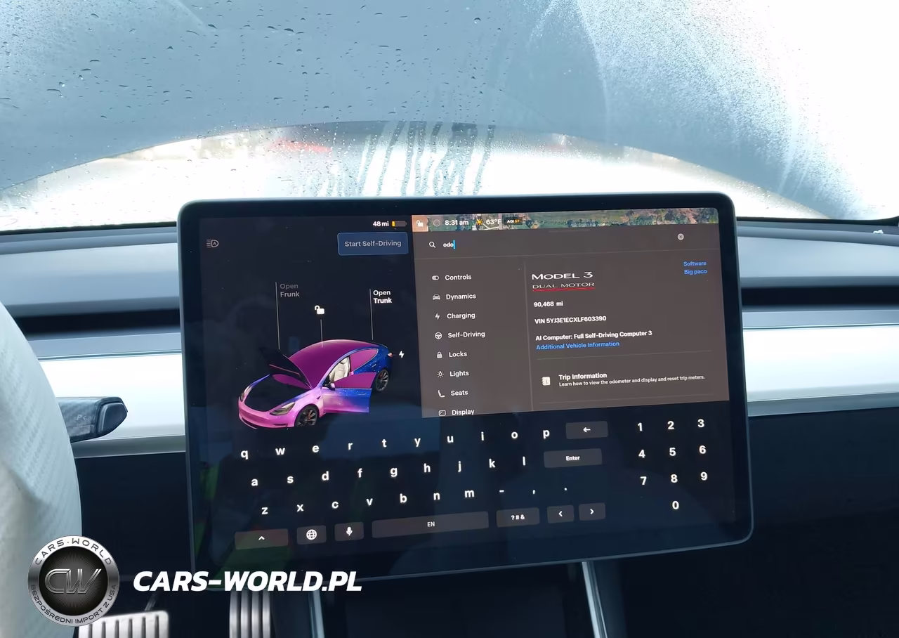 2020 Tesla Model 3 Performance Dual Motor All-Wheel Drive VIN:5YJ3E1ECXLF603390 - 18