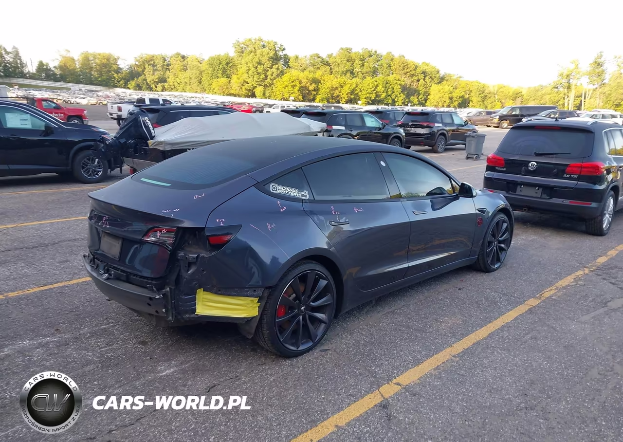2020 Tesla Model 3 Performance Dual Motor All-Wheel Drive VIN:5YJ3E1ECXLF603390 - 4