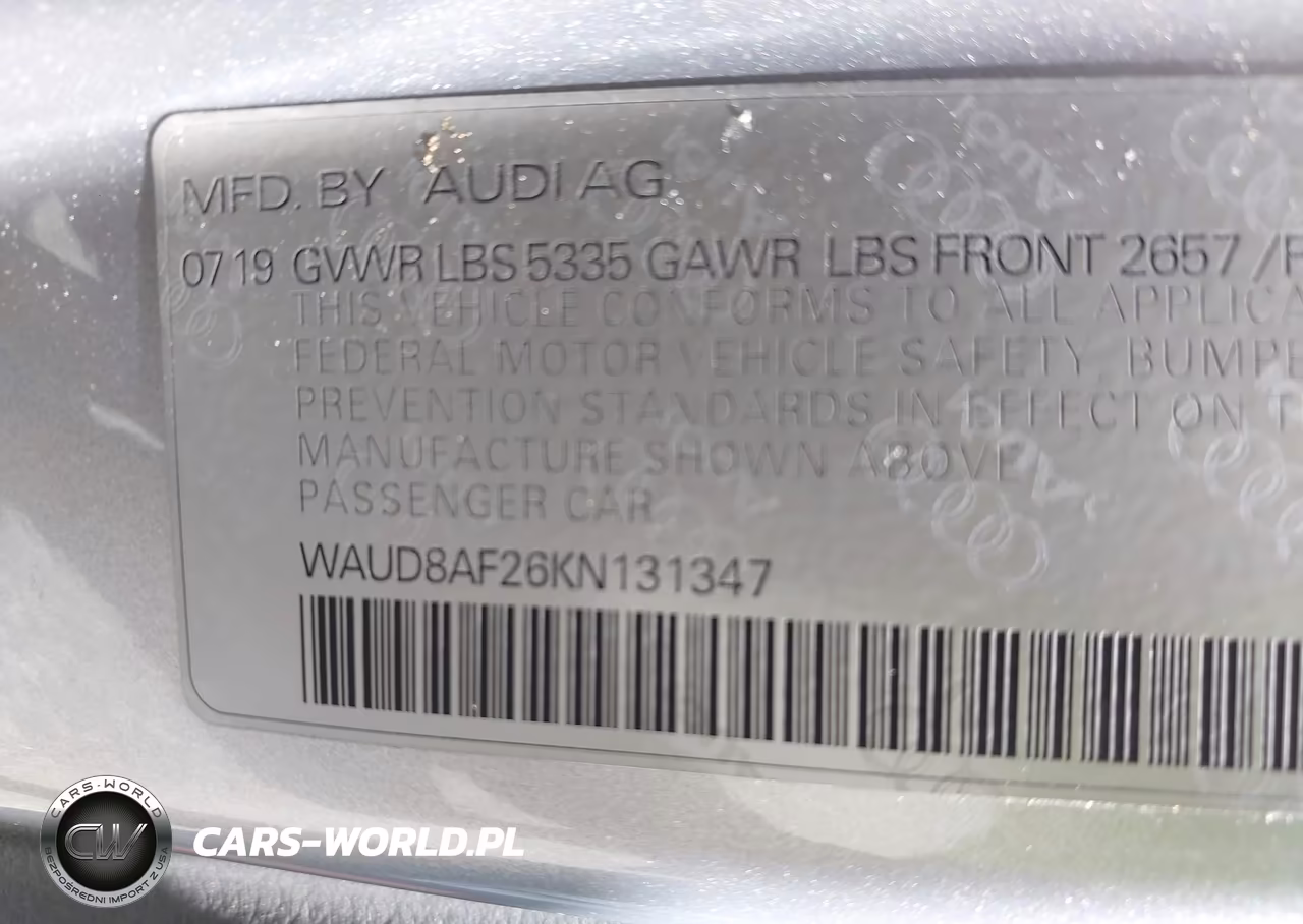 2019 Audi A6 45 Premium VIN:WAUD8AF26KN131347 - 9