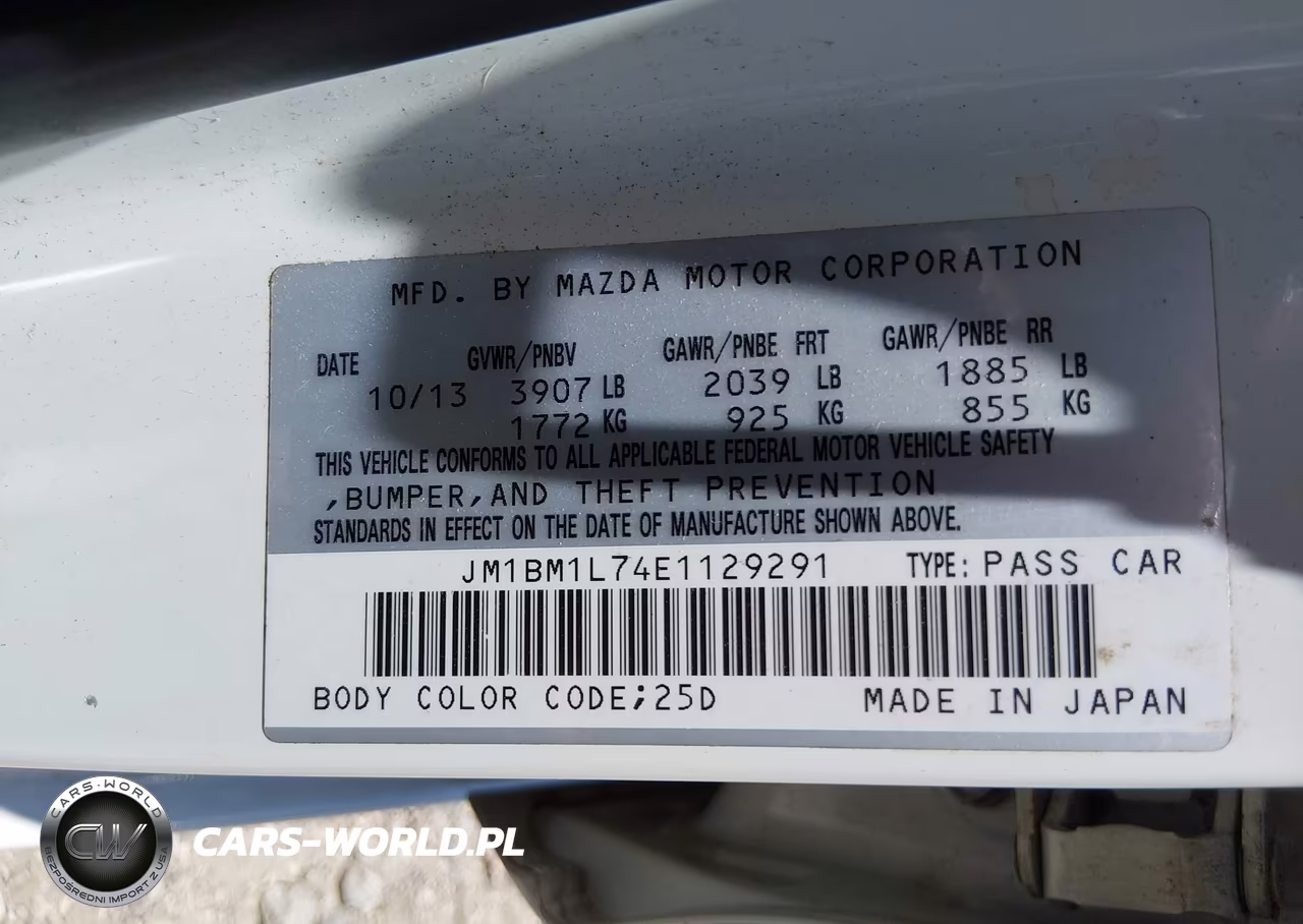 2014 Mazda Mazda3 I Touring VIN:JM1BM1L74E1129291 - 9