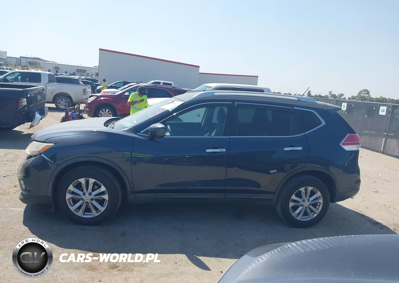 2016 Nissan Rogue Sv VIN:KNMAT2MV7GP657408 - 14