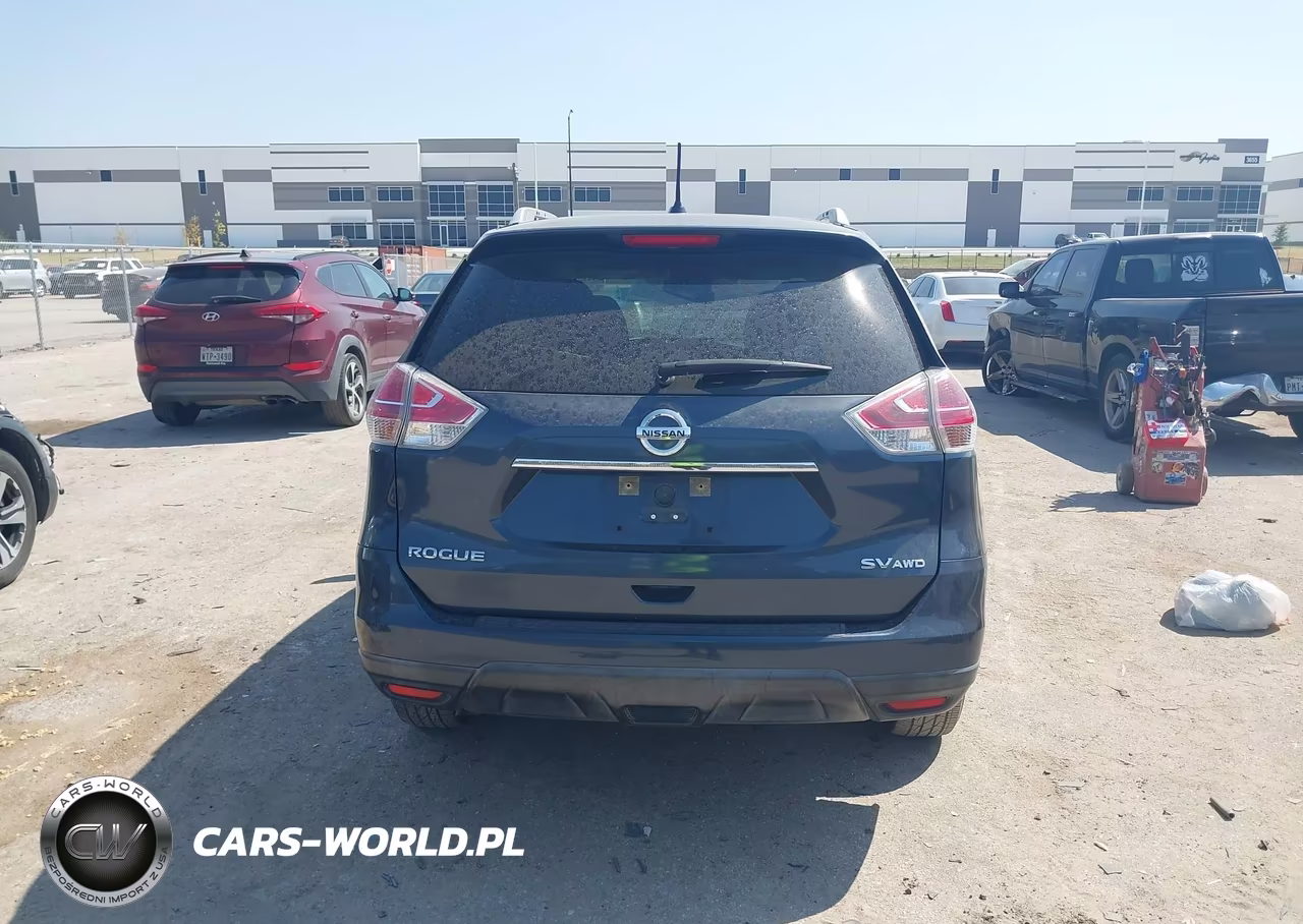 2016 Nissan Rogue Sv VIN:KNMAT2MV7GP657408 - 16