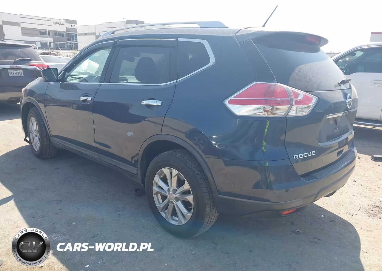 2016 Nissan Rogue Sv VIN:KNMAT2MV7GP657408 - 3