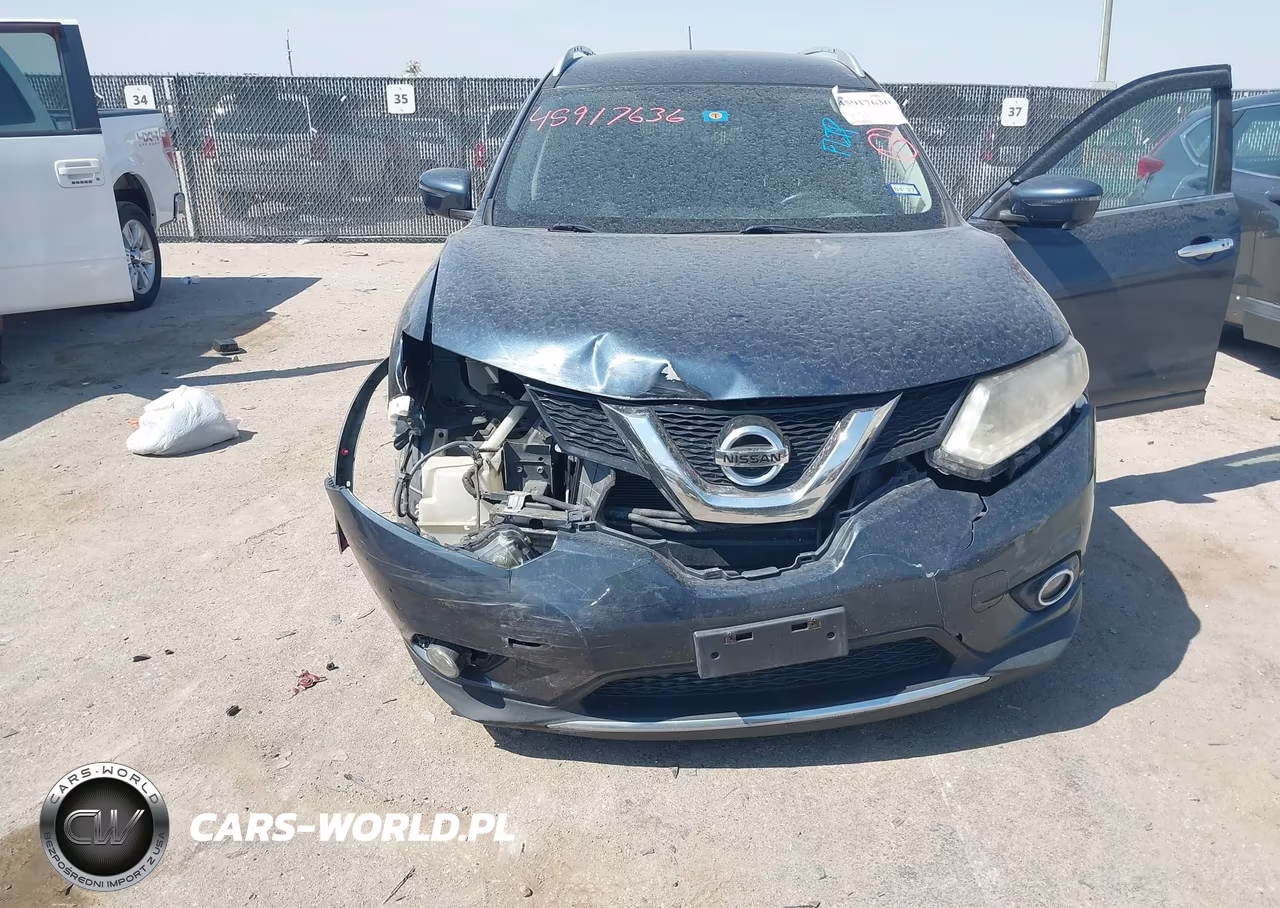 2016 Nissan Rogue Sv VIN:KNMAT2MV7GP657408 - 6