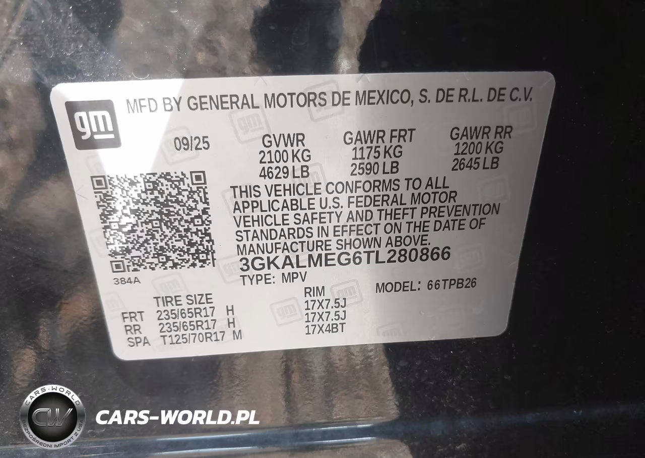 2026 GMC Terrain Fwd Elevation VIN:3GKALMEG6TL280866 - 9