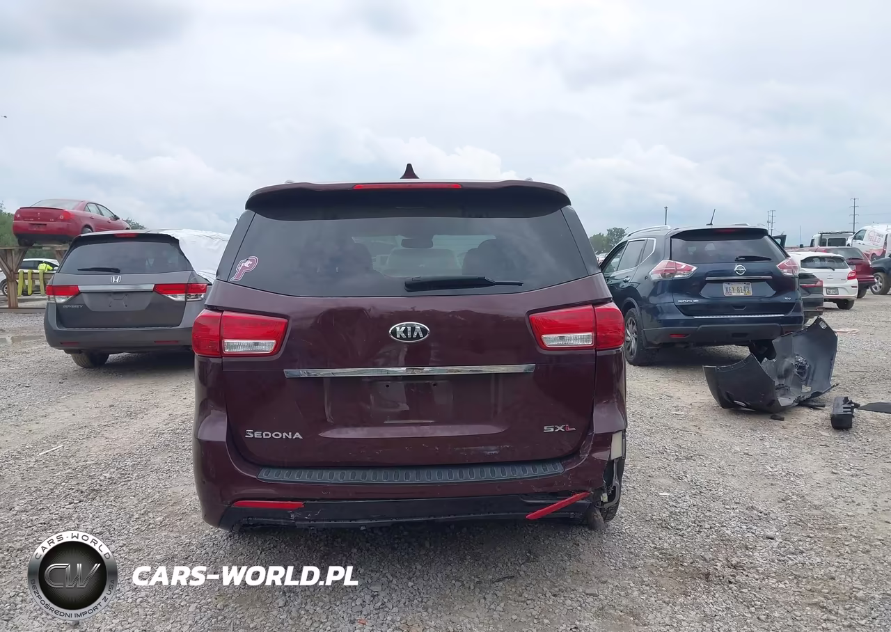 2017 Kia Sedona Sx Luxury VIN:KNDME5C10H6271962 - 16