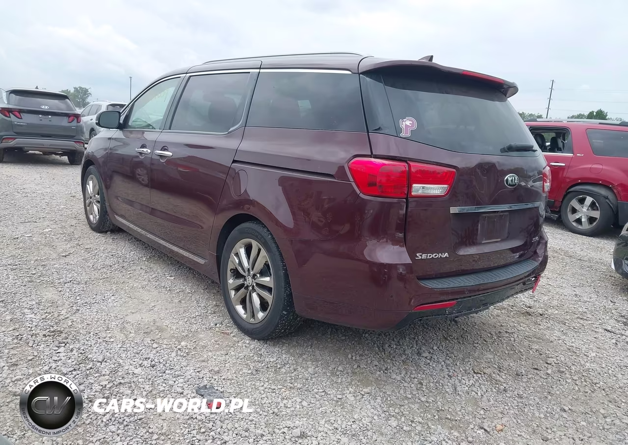 2017 Kia Sedona Sx Luxury VIN:KNDME5C10H6271962 - 3