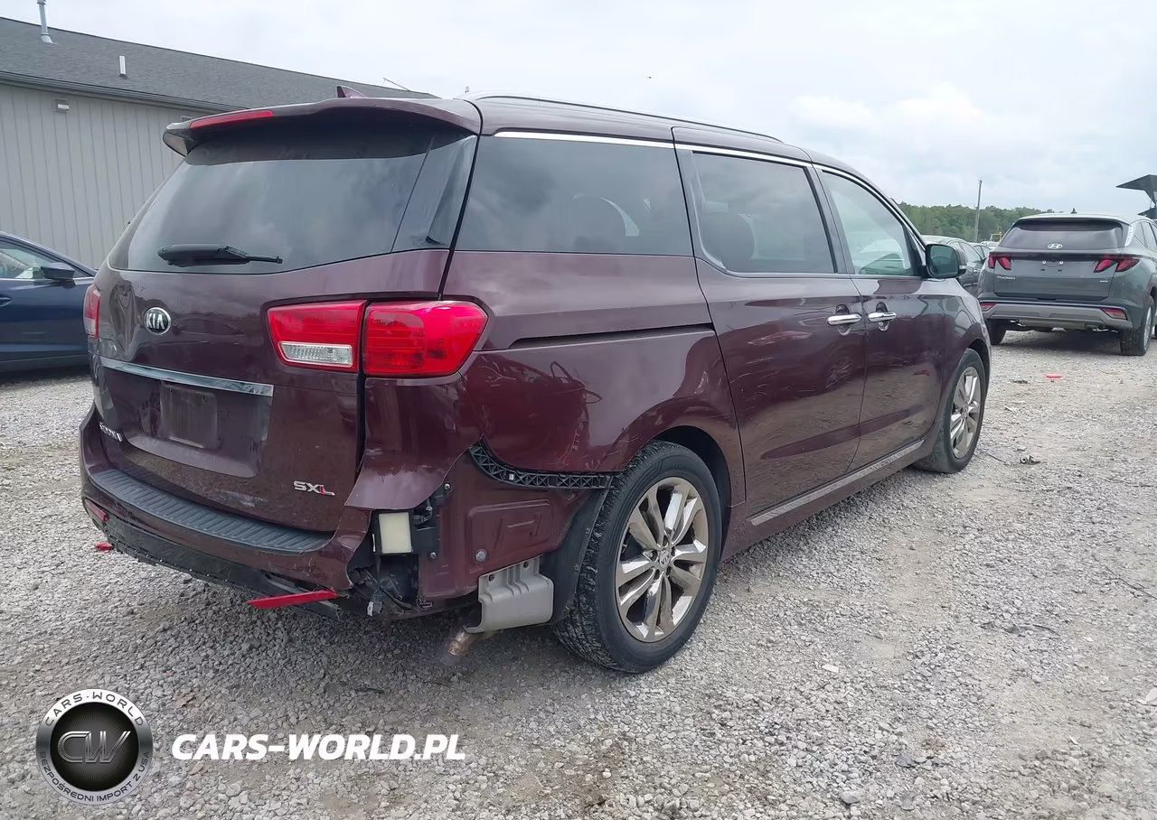 2017 Kia Sedona Sx Luxury VIN:KNDME5C10H6271962 - 4