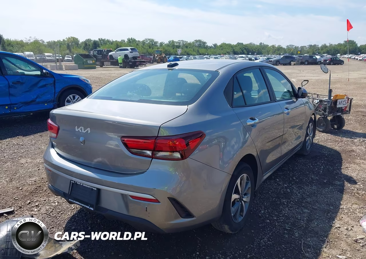 2023 Kia Rio S VIN:3KPA24AD0PE539761 - 4