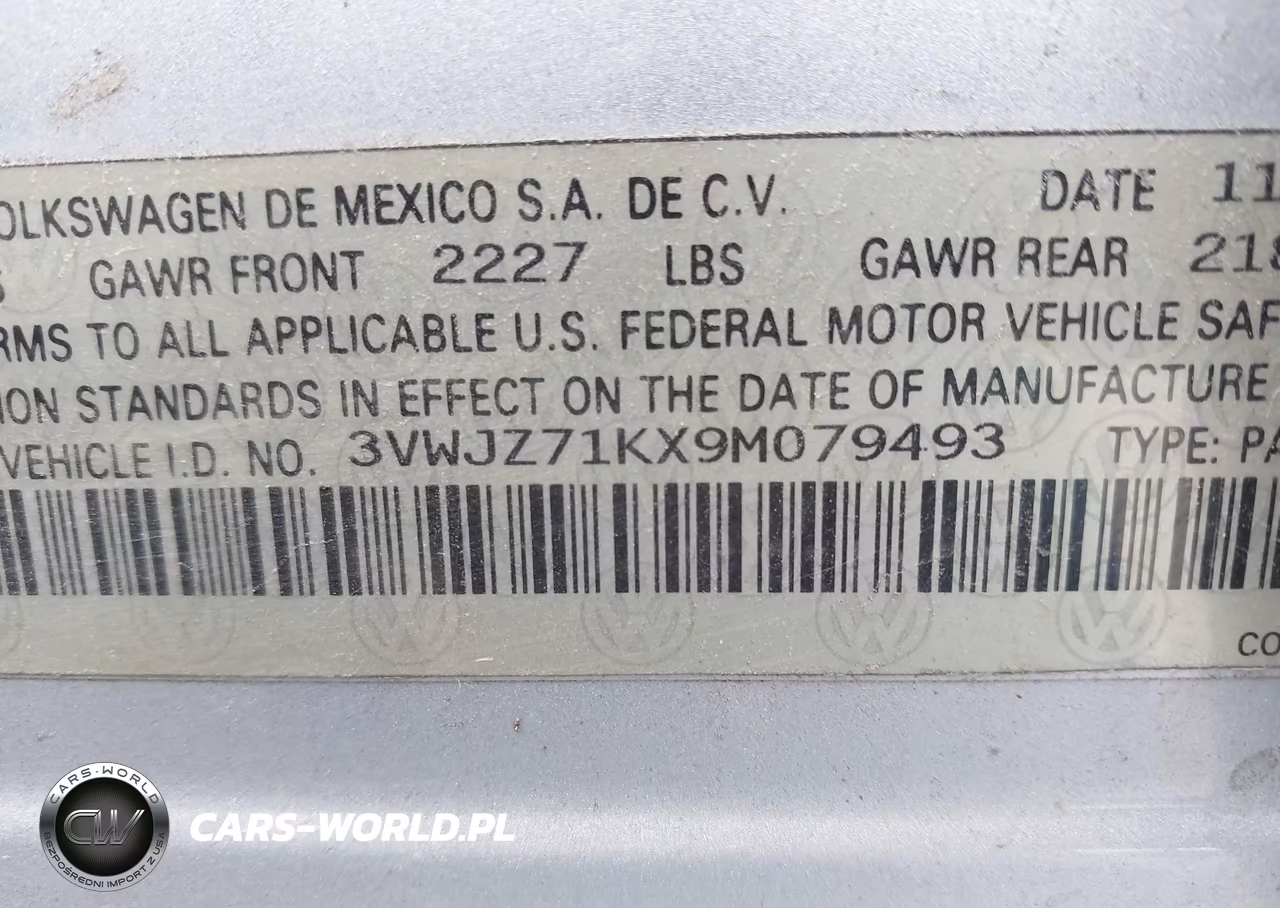 2009 Volkswagen Jetta S VIN:3VWJZ71KX9M079493 - 9