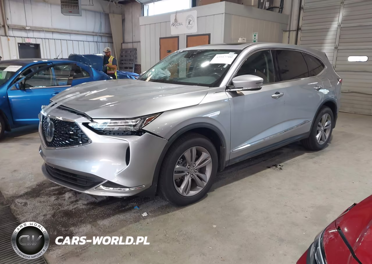 2022 Acura Mdx Standard VIN:5J8YE1H32NL005314 - 2