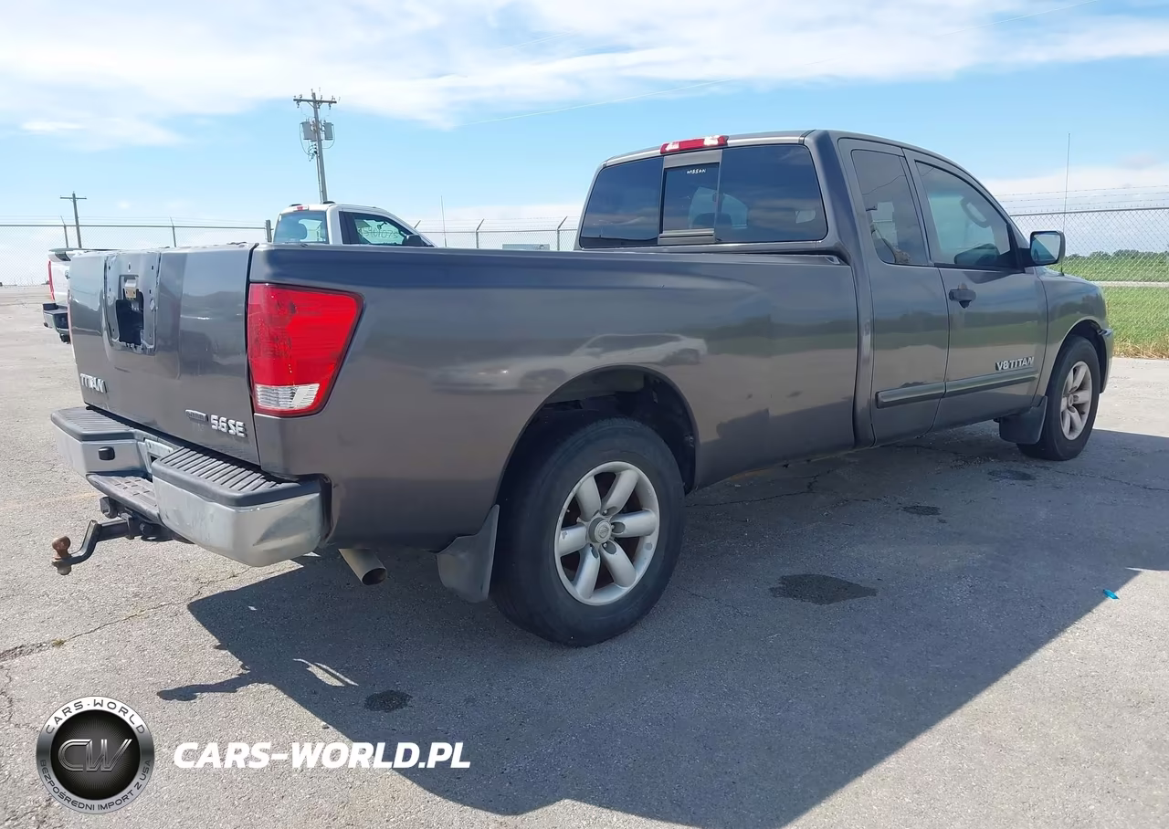 2008 Nissan Titan Se VIN:1N6BA06E18N327852 - 4
