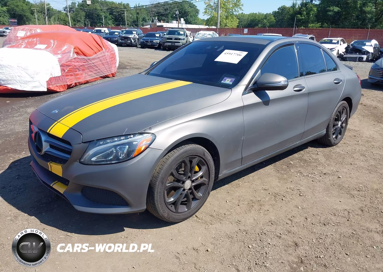2017 Mercedes-Benz C 300 4Matic VIN:55SWF4KB0HU205764 - 2