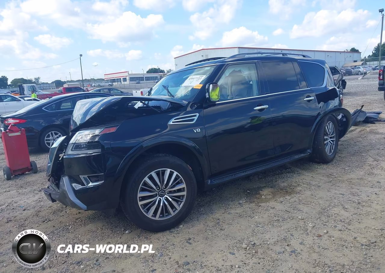 2021 Nissan Armada Sl 2Wd VIN:JN8AY2BCXM9147612 - 2