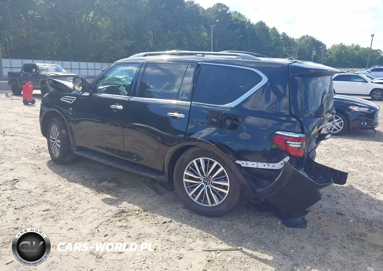 2021 Nissan Armada Sl 2Wd VIN:JN8AY2BCXM9147612 - 3