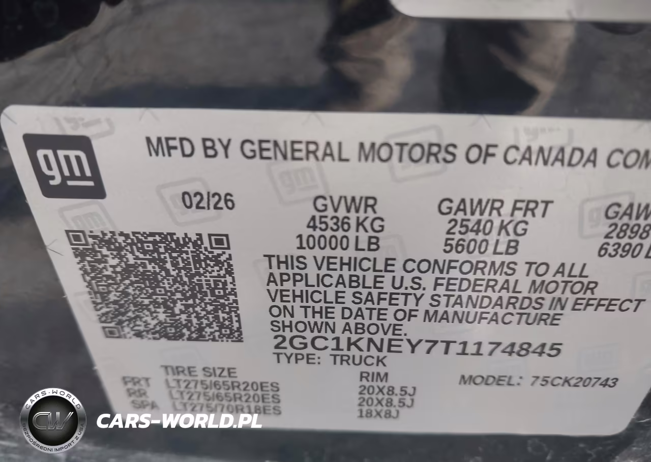 2026 Chevrolet Silverado 2500 Hd , Standard Bed, Lt, 4Wd VIN:2GC1KNEY7T1174845 - 9