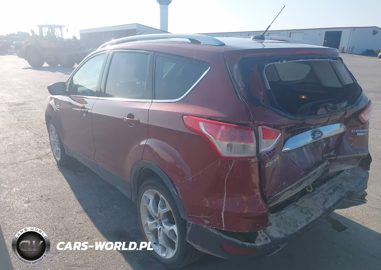2014 Ford Escape Titanium VIN:1FMCU9J90EUA51044 - 3