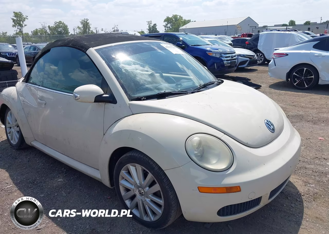 2008 Volkswagen New Beetle Se VIN:3VWRF31Y78M404639 - 1